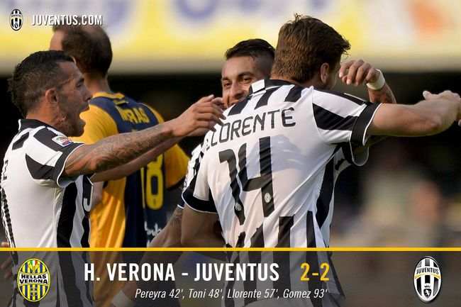 Verona-Juventus 2-2