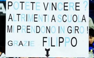 Filippo, ilbambino tifoso interista