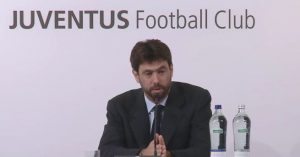 Andrea Agnelli, presidente Juventus