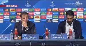 Allegri - Buffon ManCity-Juve