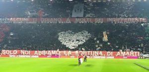 Juventus Fiorentian coreografia