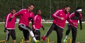Bayern Monaco Juventus allenamento