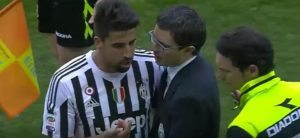 Khedira espulso