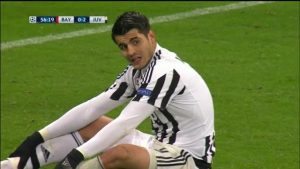 Morata infortunio