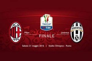 Juventus-Milan finale coppa Italia 2016