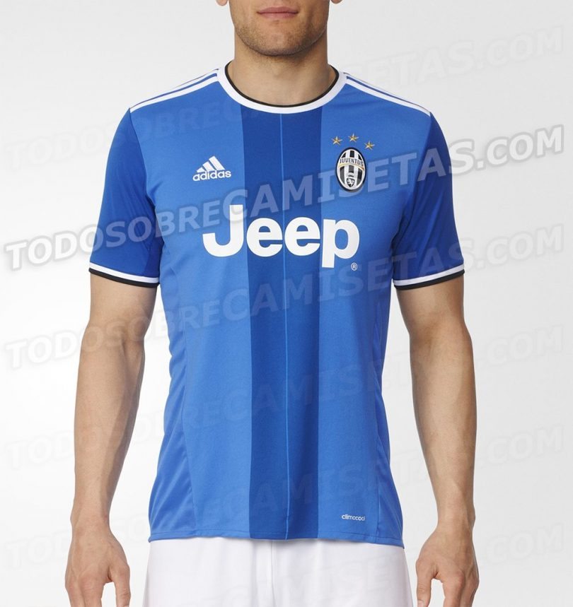 Veste D'entraînement Juventus Vintage 2016/2017 – Adidas Bleu Et Blanc, Occasion (pas Le Maillot)