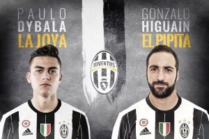 Dybala - Higuaina - Maglie Juventus 2016-2017