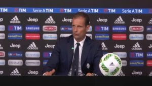 Allegri Inter-Juventus conferenza