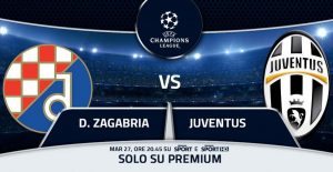 Dinamo Zagabria-Juventus diretta live