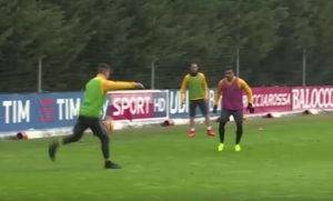 verso porto-juventus allenamento