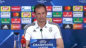 allegri juventus-monaco conferenza