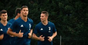 Juventus 2017-2018 allenamento