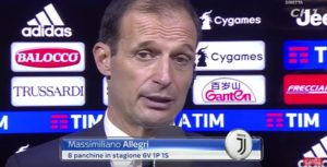 allegri Juventus-Lazio 1-2