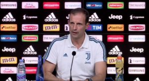 Allegri Juventus-Spal conferenza stampa