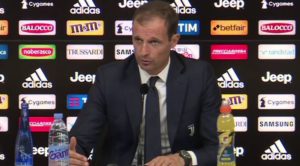 Allegri conferenza Udinese-Juventus