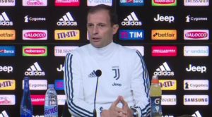 Allegri Juventus-Crotone conferenza stampa