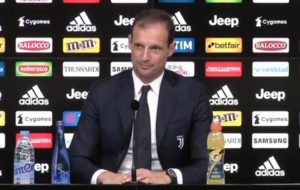 Allegri Sampdoria-Juventus conferenza stampa