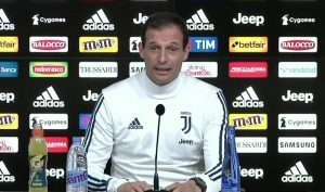 allegri atalanta-juventus coppa italia