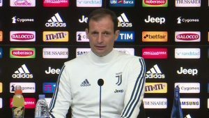 allegri cagliari-juventus conferenza stampa