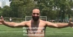 higuain traversa crossbar challenge
