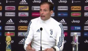 Allegri conferenza stampa Juventus-Napoli