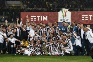 Juventus-Milan 4-0 Coppa Italia premiazione