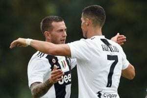 Chievo-Juventus bernardeschi ronaldo