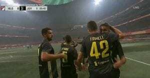 Mls All Stars-Juventus 1-1 video gol favilli