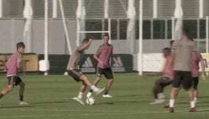 ronaldo magia allenamento juventus