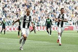 Juventus-Sassuolo 2-1 Ronaldo video