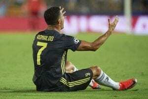 Ronaldo espulso squalifica