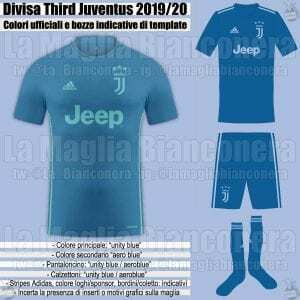 bocca maglia juventus 2019-2020 third