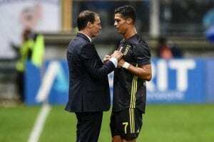 Allegri Ronaldo Juve
