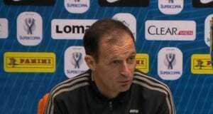 allegri supercoppa juventus milan