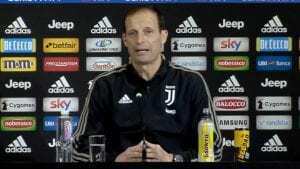 allegri juventus frosinone conferenza stampa