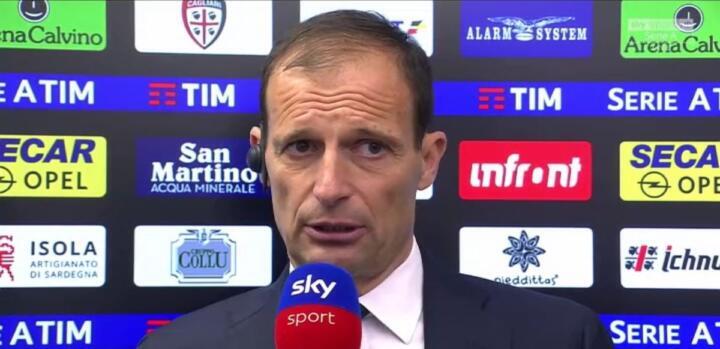 allegri intervista cagliari juventus