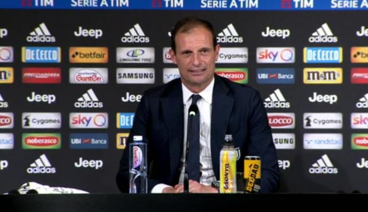 allegri conferenza addio juventus