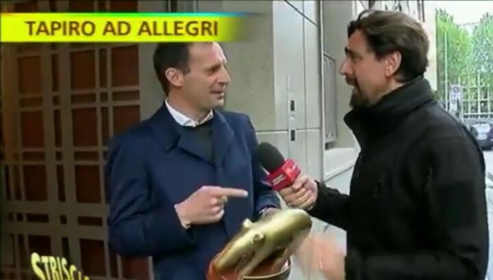 allegri tapiro juve