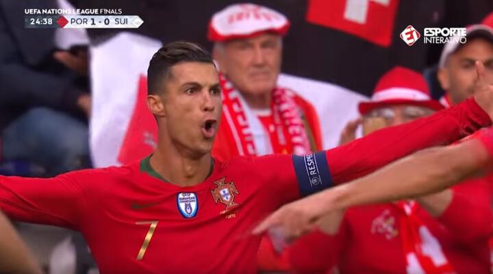 ronaldo tripletta portogallo svizzera