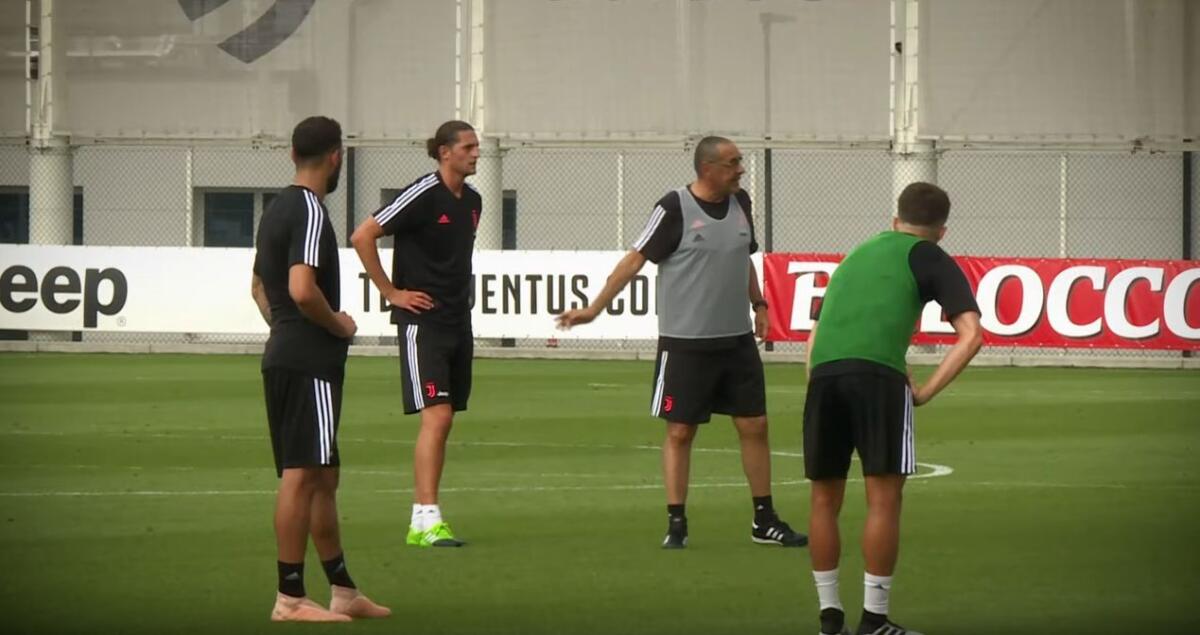 juventus 2019 2020 giorno 2 allenamenti