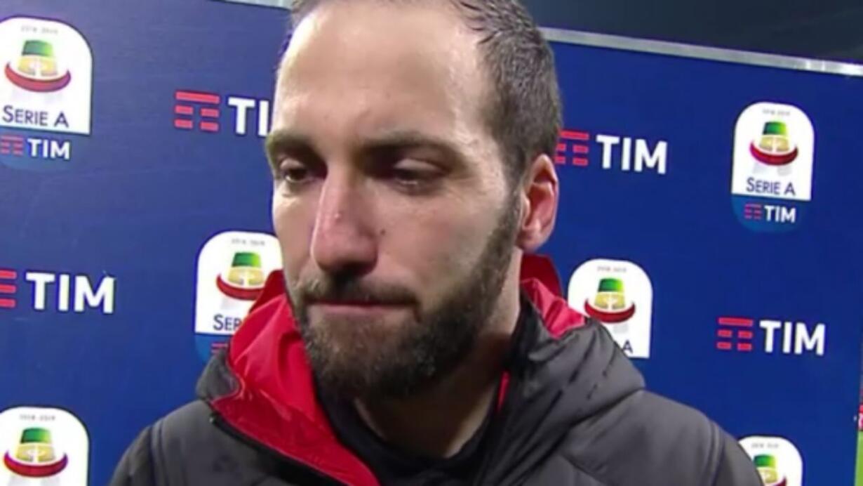 higuain juventus carriera intervista
