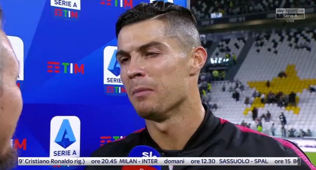 ronaldo polemico juventus verona