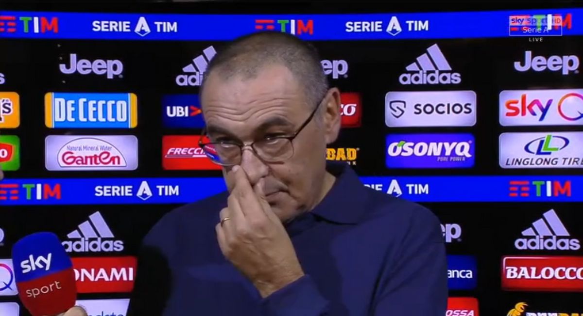 sarri intervista juventus verona 2-1