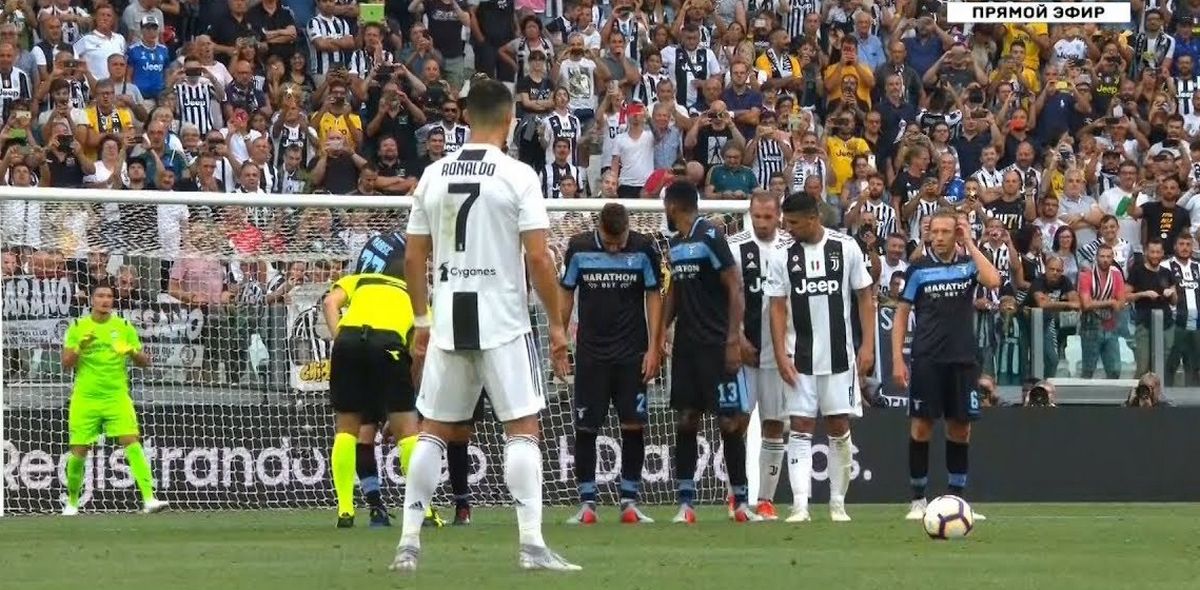 ronaldo punizioni problema