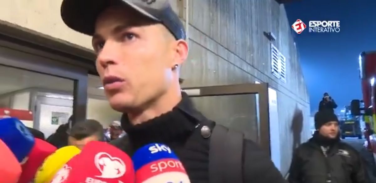 ronaldo sarri infortunato intervista