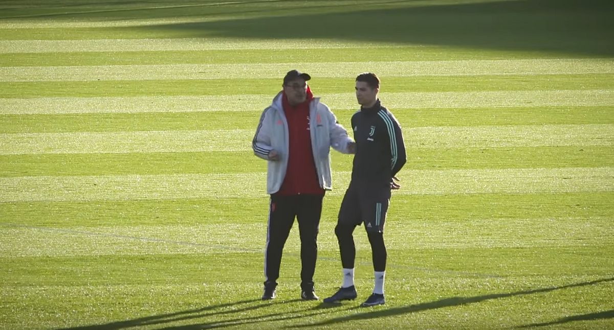 verso juventus parma allenamento ronaldo