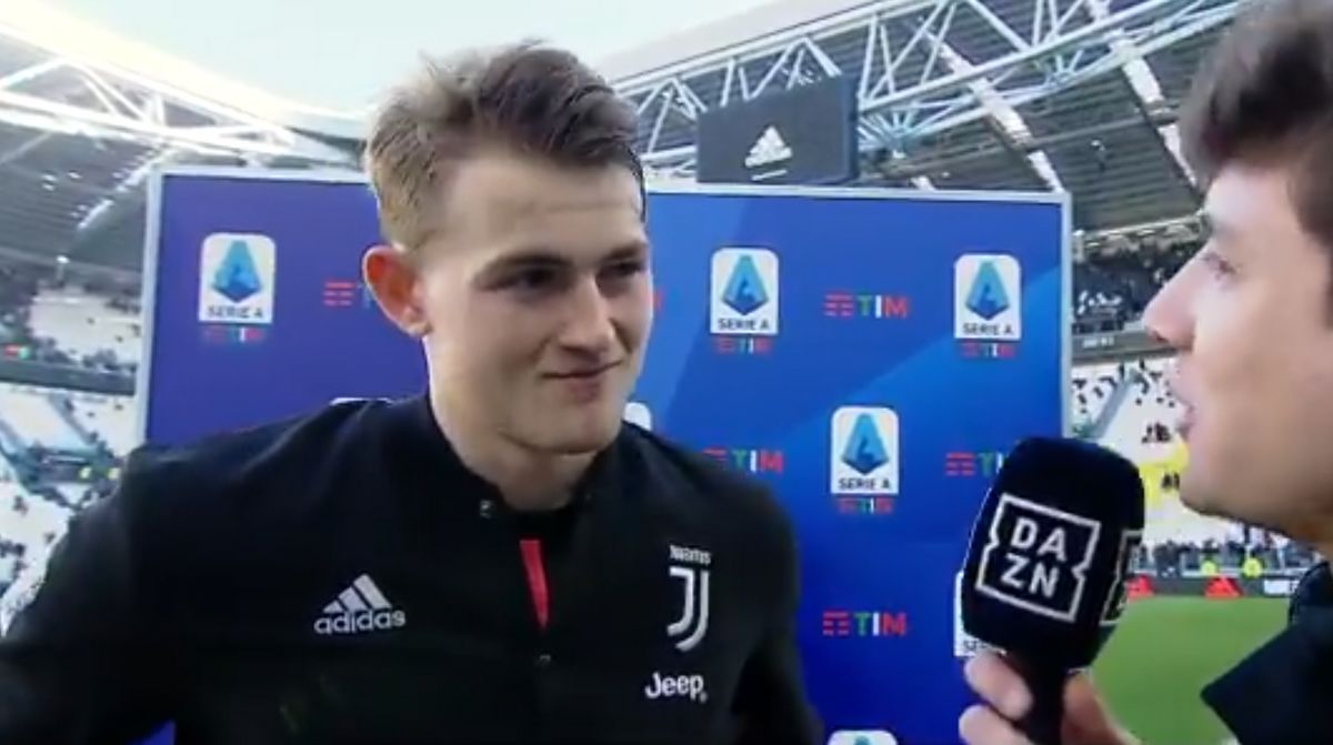 de ligt gol allianz stadium juventus fiorentina
