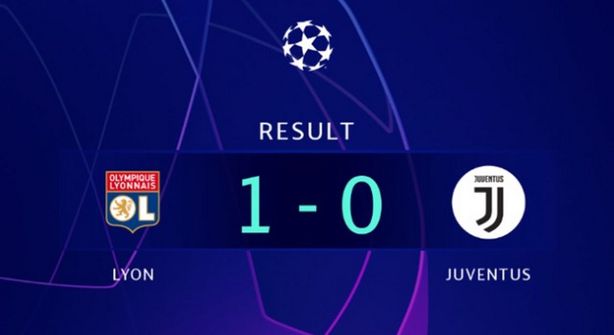 lione-juventus 1-0 highlights video gol pagelle