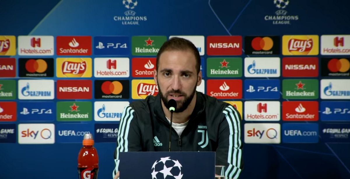 higuain juve isolamento
