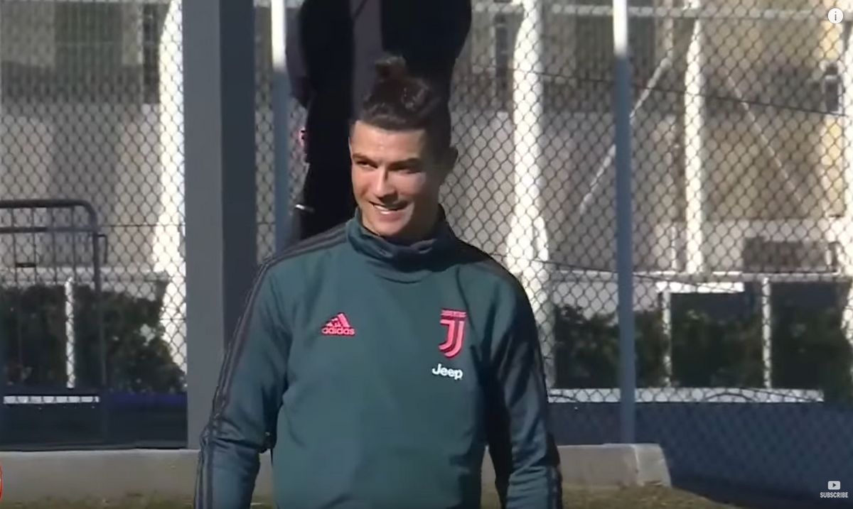 ronaldo portogallo allenamento juventus